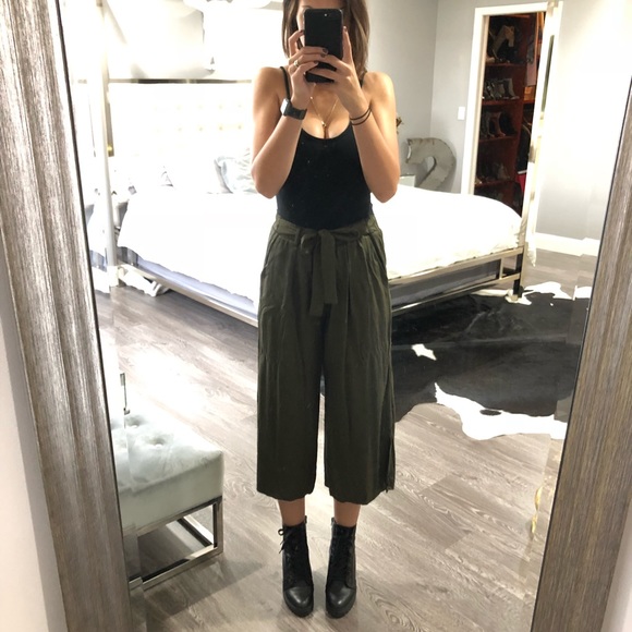 LF Pants - Army Green LF culottes